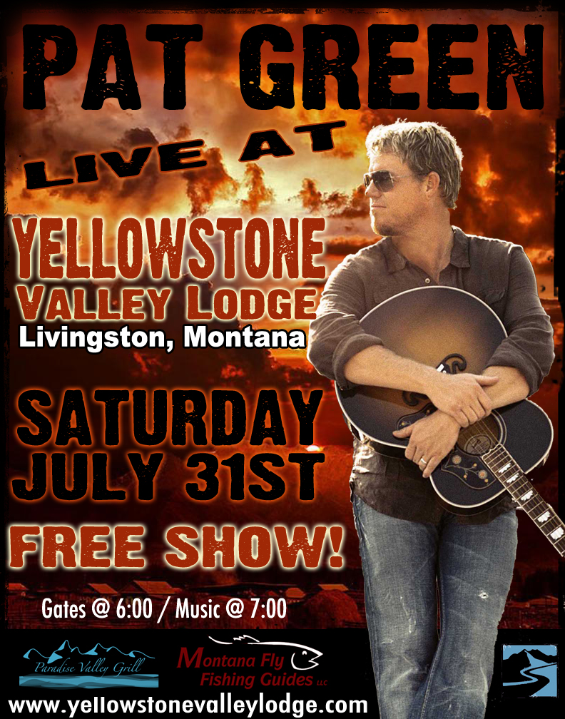 FREE Pat Green Concert YVL