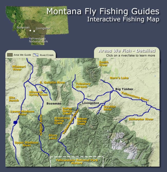 Top 10 Rivers to fish around Livingston, Montana