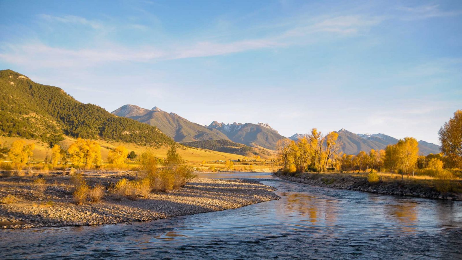 Gallatin River Learn to Fly Fish Montana Whitewater