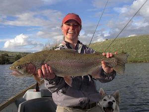 Trophy lake fly fishing trips