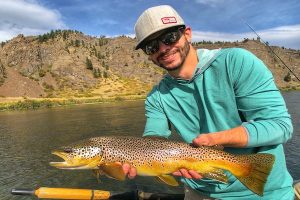 Missouri River dry fly fishing